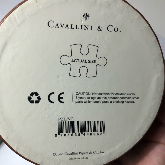 Cavallini & Co. Vintage Garden 1000 Piece Jigsaw Puzzle BNIB Rare Comes With Box - Picture 7 of 12